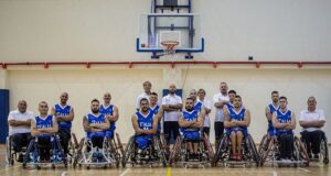 La Nazionale italiana di Basket in carrozzina in ritiro a Cassino in vista dell’Europeo di Madrid