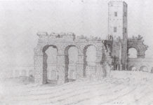 Roma: la Torre del Fiscale, dove si incontrano gli acquedotti Claudio e Marcio La Torre del Fiscale