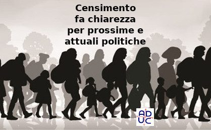 Censimento, dati chiari