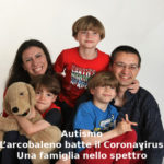 Autismo, Aduc: “L’arcobaleno batte il Coronavirus. Una famiglia nello spettro”