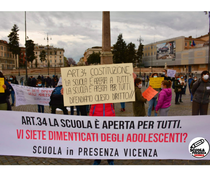 scuola in presenza no riapertura scuole a febbraio