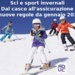Sci e sport invernali, Aduc: dal casco all’assicurazione, nuove regole dal 1 gennaio 2022 sci nuove regole
