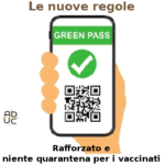 Green pass rafforzato e quarantena azzerata per i vaccinati, Aduc: “Le nuove regole”