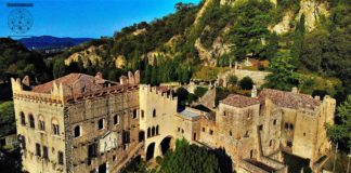 Castello Cini a Monselice: una sovrapposizione di epoche, armi.. e camini!