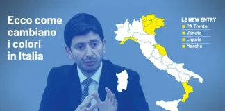 Covid: Veneto giallo dal 20 dicembre ma Zaia firma ordinanza con misure urgenti anticipate e valide fino al 16 gennaio 2022 salvo modifiche Covid, Veneto e non solo in giallo