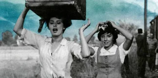 La Ciociara: il volto oscuro della Storia si salva dall’oblio. Anche grazie a Le Marocchinate andate in scena al Teatro Romano di Minturno La ciociara, una scena del film