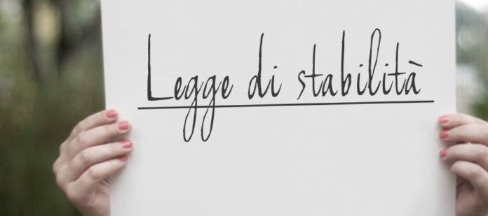 Legge di stabilità