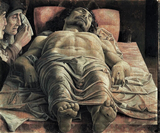 Mantegna, Cristo morto e rituali funebri in pandemia