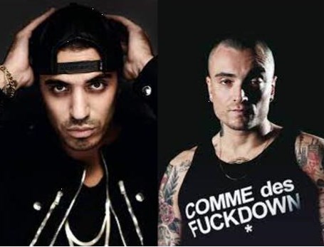 Marracash e Guè Pequeno a confronto