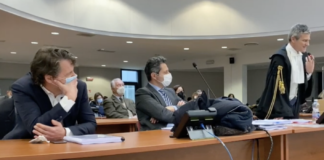 Appelli processo BPVi,  prof. Rodolfo Bettiol analizza ricorso pm contro assoluzione Massimiliano Pellegrini dopo quello del condannato Zonin Processo BPVI: Massimiliano Pellegrini (nella foto mentre ascolta l'arringa del suo difensore, avv. prof. Vittorio Manes) in I° grado