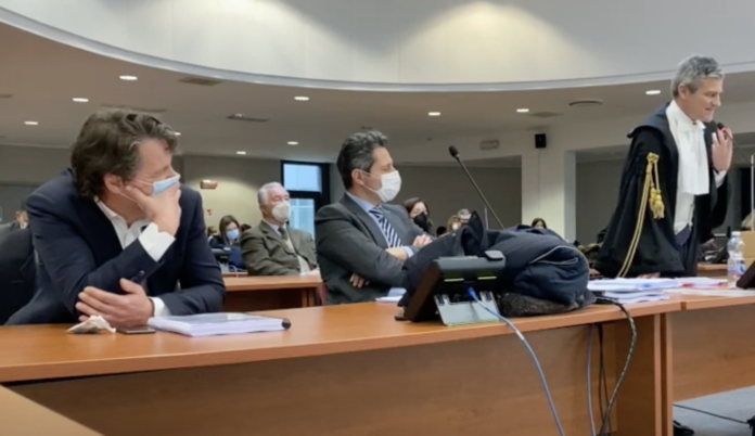 Massimiliano Pellegrini (nella foto mentre ascolta l'arringa del suo difensore, avv. prof. Vittorio Manes)