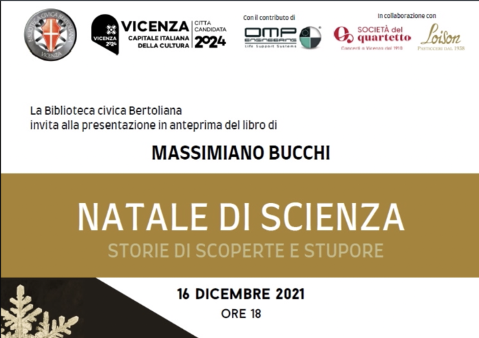 “Natale di Scienza: Storie di scoperte e stupore” di Massimiliano Bucchi alla Bertoliana