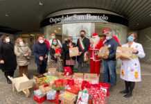 Pacchi dono per i bambini della pediatria del San Bortolo di Vicenza Pacchi dono per i bambini della pediatria del San Bortolo