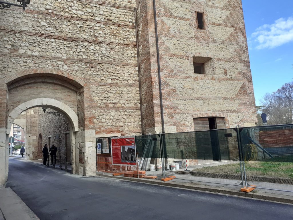 Porta Santa Croce Vicenza lavori