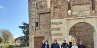 Vicenza, Porta Santa Croce si fa bella per Natale: conclusi lavori facciate, altri 100 mila euro per consolidamento interno Porta Santa Croce Vicenza presentazione fine lavori facciate