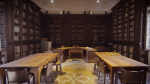 Sala e archivi a palazzo San Giacomo della Bertoliana