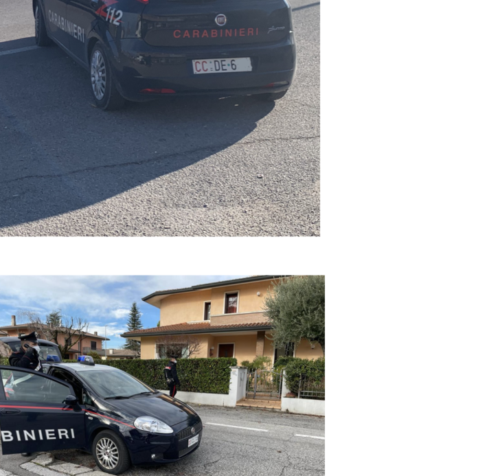 carabinieri Montecchio soccorrono anziano a Sovizzo