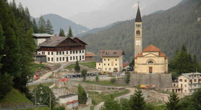 Uno dei comuni montani veneti: Cibiana di Cadore (foto wikiwand)