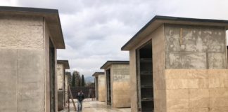 Cimitero di San Bartolomeo, chiusura al pubblico dell’ala del lotto 2 per la realizzazione della pavimentazione