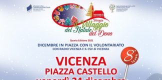 Domani il Villaggio del Natale del Dono arriva in piazza Castello