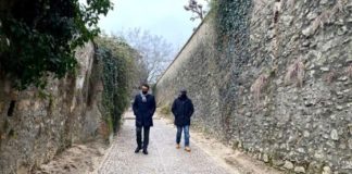 Stradella Valmarana a Vicenza, sindaco Rucco e assessore Ierardi in sopralluogo: conclusi i lavori di riqualificazione del primo tratto Sindaco Rucco e assessore Ierardi in sopralluogo in stradella Valmarana a Vicenza