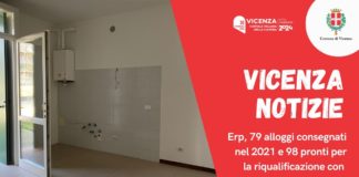 Erp, altri 35 alloggi consegnati a Vicenza, Carlo Rigon e Roberta Albiero: verso il raggiungimento dell’obiettivo di 10 al mese