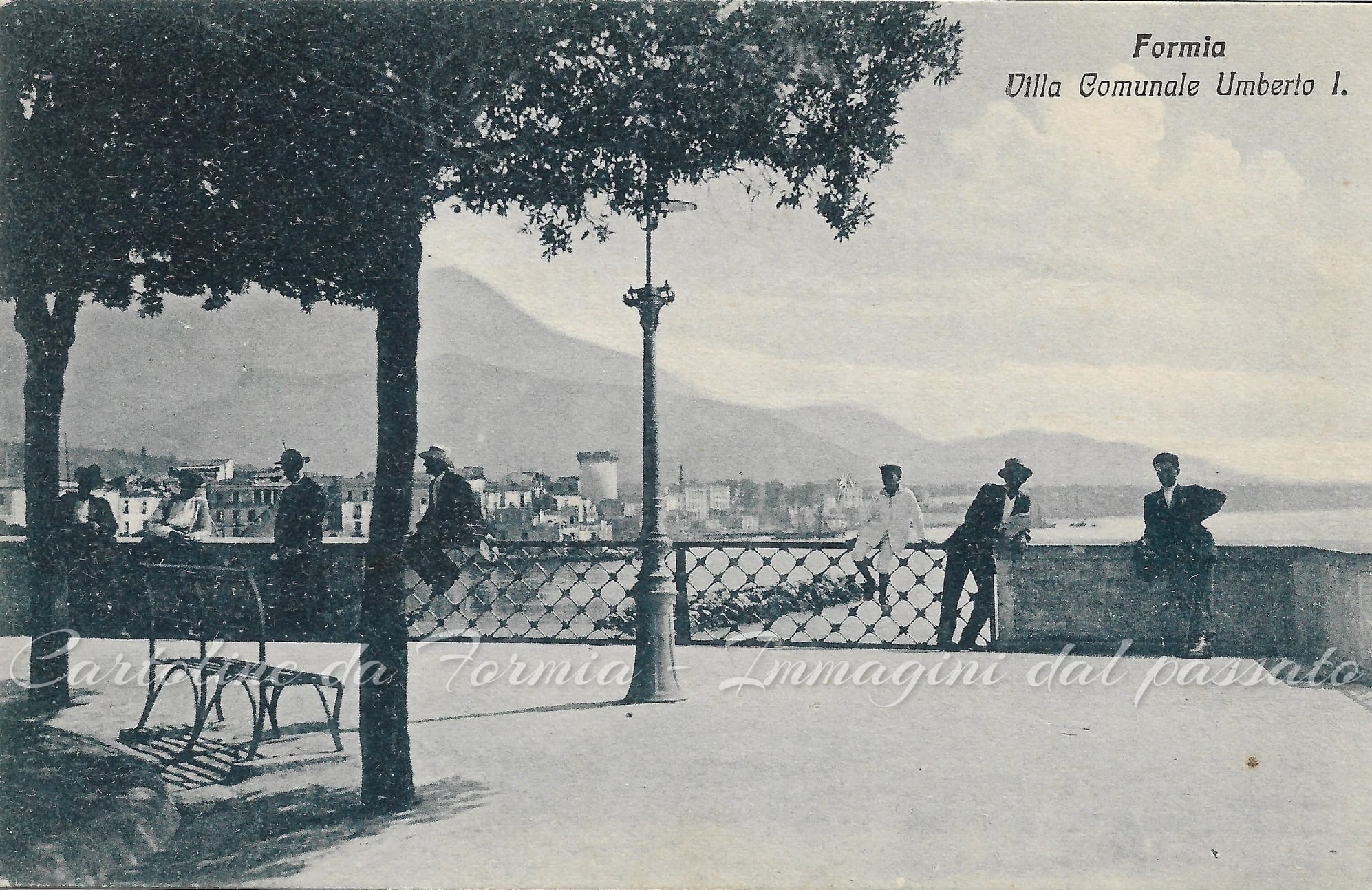 Villa Comunale Umberto I, Formia, 1925.