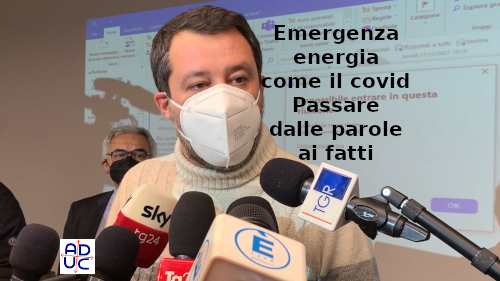 Salvini e problema energia