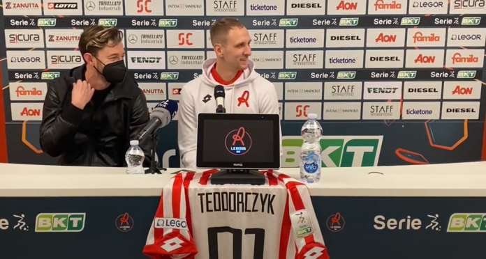 Lr Vicenza, Lukasz Teodorczyk col ds Balzaretti