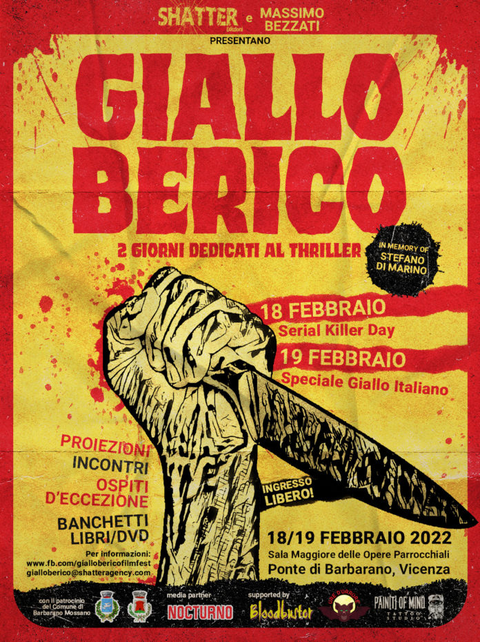 Giallo Berico, rassegna cinematografica sul Thriller all'ombra dei colli Berici