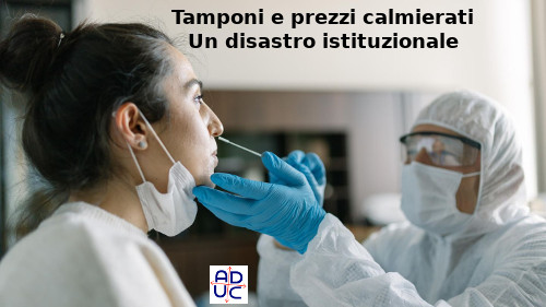 prezzi tamponi calmierati