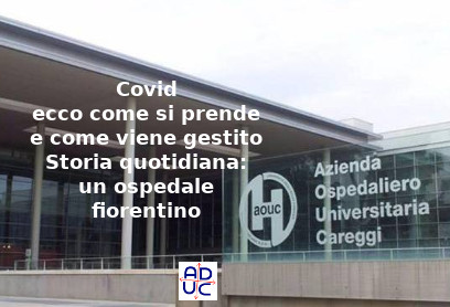 Aduc Covid preso in ospedale