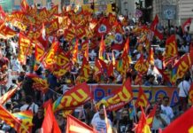 Aumenti dei costi dell’energia, a Vicenza la protesta dell’USB: No speculazioni sulla pelle dei lavoratori e delle loro famiglie Presidio Usb, Usb Veneto e Usb Vicenza e manifestazioni (foto di archivio) per costi energia