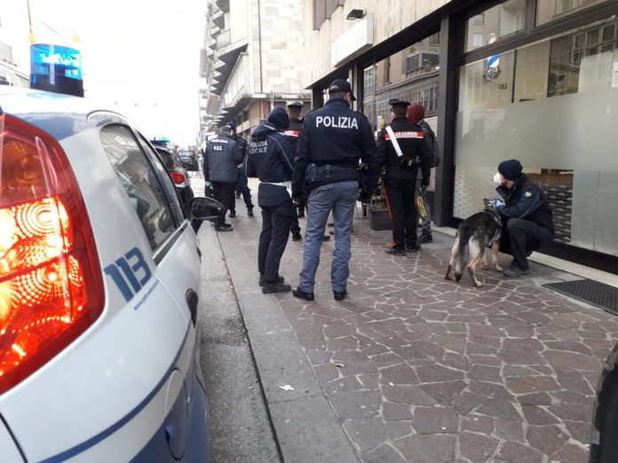Criminalità diffusa a Vicenza, forze dell'ordine in azione