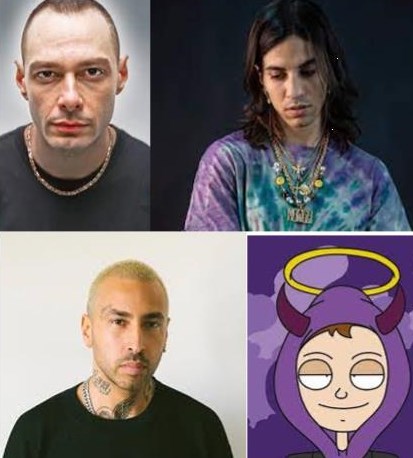 Fabri Fibra, Tedua, Luchè, Tha Supreme