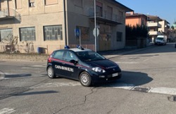 Pattuglia di Carabinieri di Valdagno in servizio di vigilanza