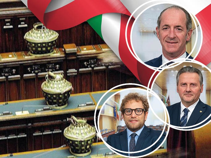Presidente della Repubblica, grandi elettori per il Veneto Zaia, Ciambetti e Possamai