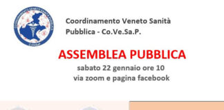 SOS Salute Mentale in Veneto: appello a regione Veneto Comitati a difesa della Sanità Pubblica (CoVeSaP), tra cui il Comitato dell’Alto Vicentino Salute mentale in Veneto, assemblea 22 gennaio 2022