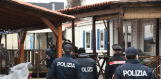 Bilancio attività straordinaria interforze in città, il sindaco di Vicenza Francesco Rucco plaude Una fase dei controlli straordinari interforze a Vicenza