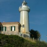 La torre faro del Circeo.