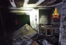 Thiene, incendio in garage seminterrato: ferito un giovane incendio a Thiene