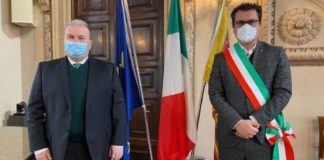 A Palazzo Trissino il primo incontro tra il sindaco Rucco e il nuovo questore Sartori