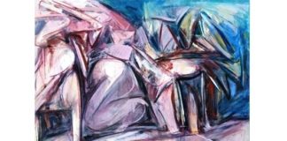 Mostra “Miraldo Beghini. All’origine c’è la forma”, ass. Simona Siotto: si terrà nelle sale ipogee di Palazzo Chiericati a Vicenza Miraldo Beghini, figure olio su tela