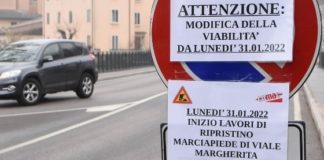 Viale Margherita a Vicenza, ass. Mattia Ierardi: dal 31 gennaio al via il cantiere per il rifacimento del marciapiede Lavori a Viale Margherita a Vicenza