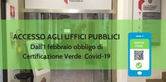 Dall’1 febbraio serve il green pass per accedere agli uffici comunali di Vicenza