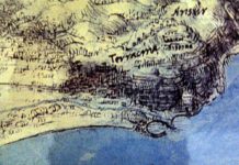 La bonifica (mai avvenuta) delle Paludi Pontine in una mappa di Leonardo da Vinci La mappa realizzata da Leonardo da Vinci per la bonifica delle Paludi Pontine voluta da Papa Leone X.