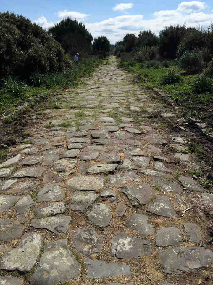 L'antica Via Severiana.