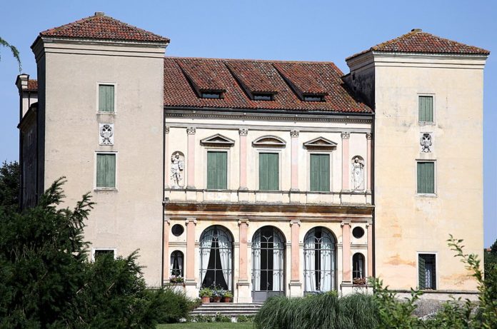 Andrea Palladio: la villa di Gian Giorgio Trissino a Cricoli in cui avviene l'incontro col nobiluomo