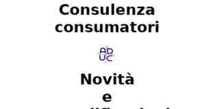 Consulenza consumatori, Aduc: le novità e semplificazioni di Aduc Consulenza Aduc