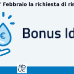 Bonus idrico, Aduc: da oggi la richiesta dei rimborsi bonus idrico